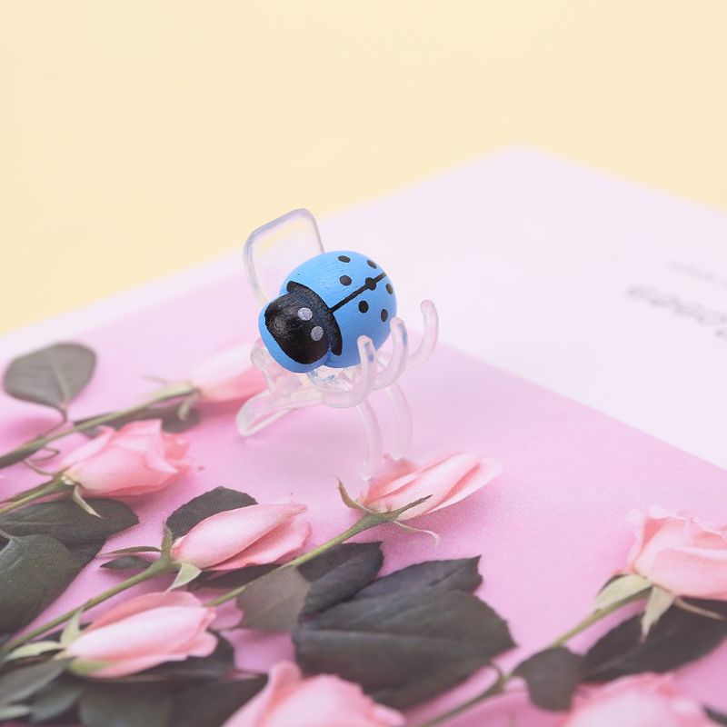 WERTSWF Lot De 30 Pinces Pour Orchidée - Coccinelle - Pinces De Fixation Pour Plantes De Jardin - Pour Soutenir Les Tiges, Les Vignes, Les Tiges Pour Pousser Verticalement