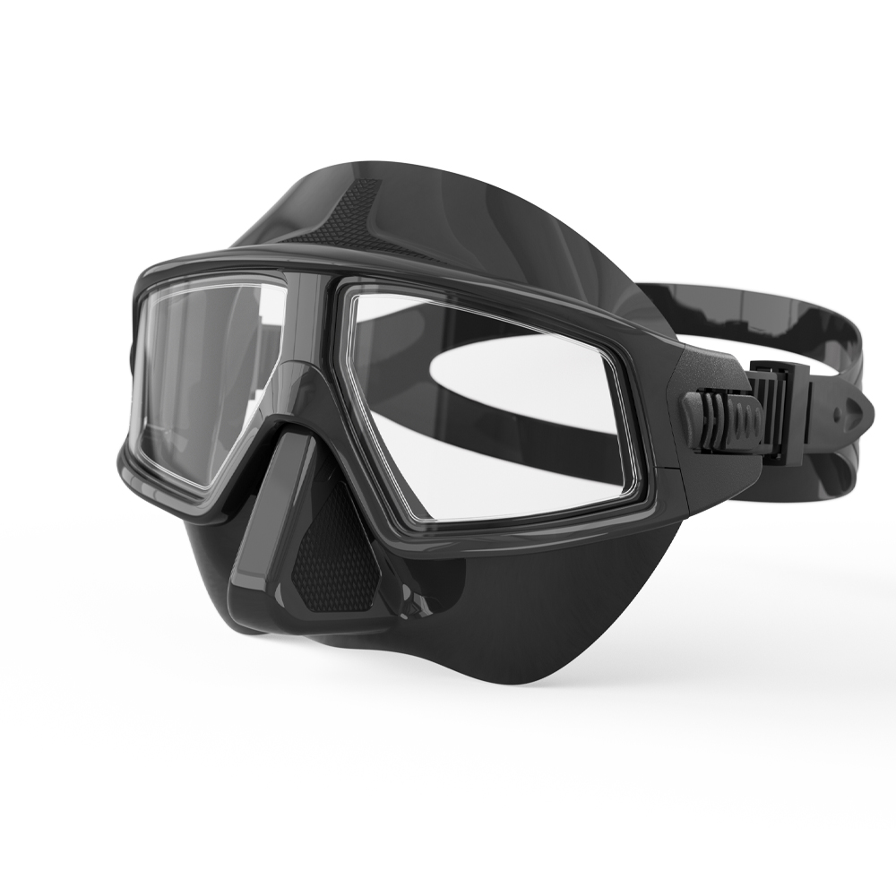 Professionelles Tauchmasken-Set für Erwachsene – HD-Antibeschlag-Linse, UV-Schutz, verstellbare Schnorchel- und Schwimmbrille für Taucher: YELLOW