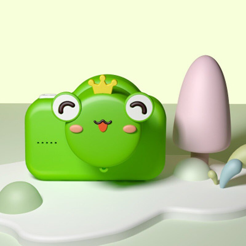 Mini cute cartoon children camera 20MP 2.0inch IPS Color screen Front rear dual camera great for children birthday