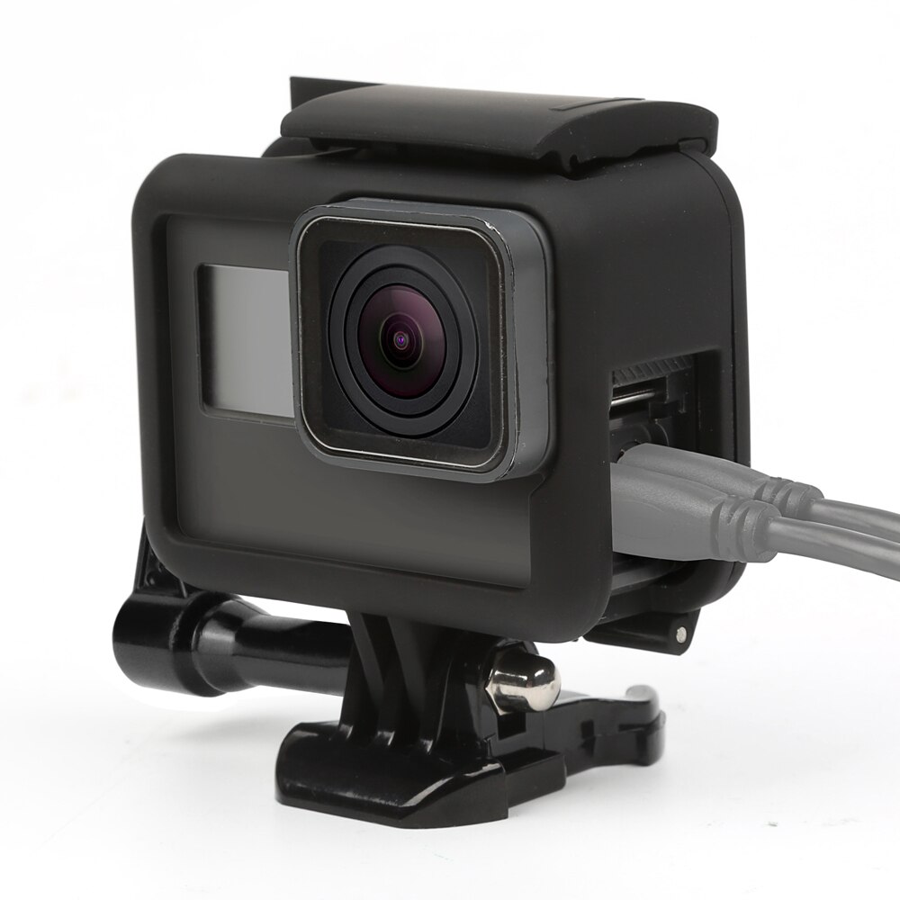 Schieten Beschermende Frame Case Mount Voor Gopro Hero 7 6 5 Zwart Camera Beschermende Border Voor Go Pro 6 5 actie Camera Accessoire