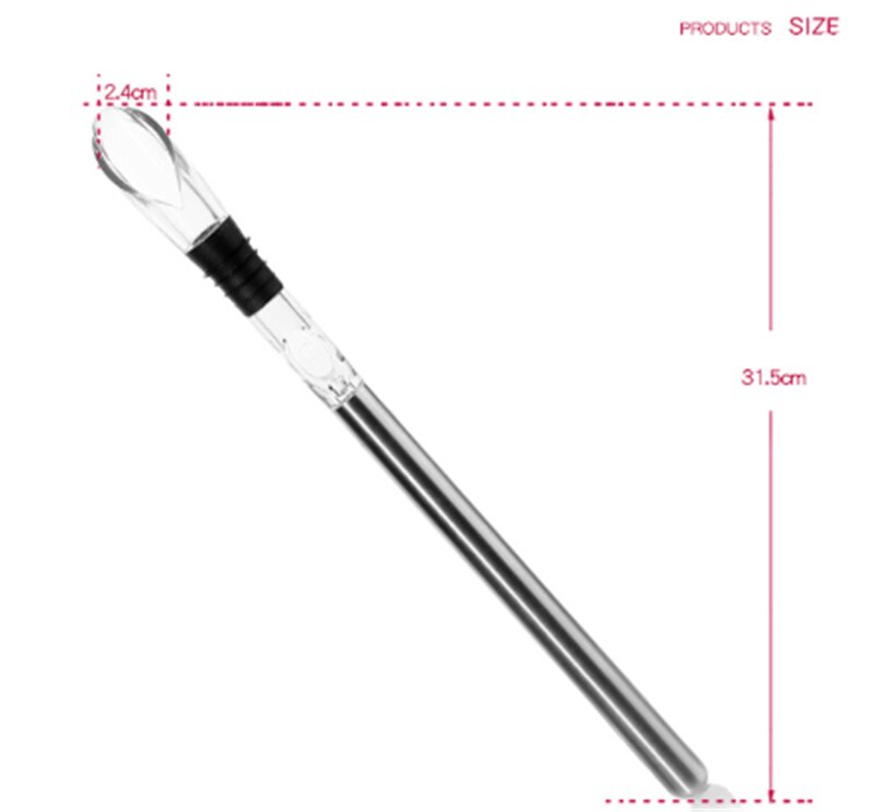 Wine decanter Red wine European household wine stainless steel quick-freeze decanter Popsicle quick decanter home bar: Default Title