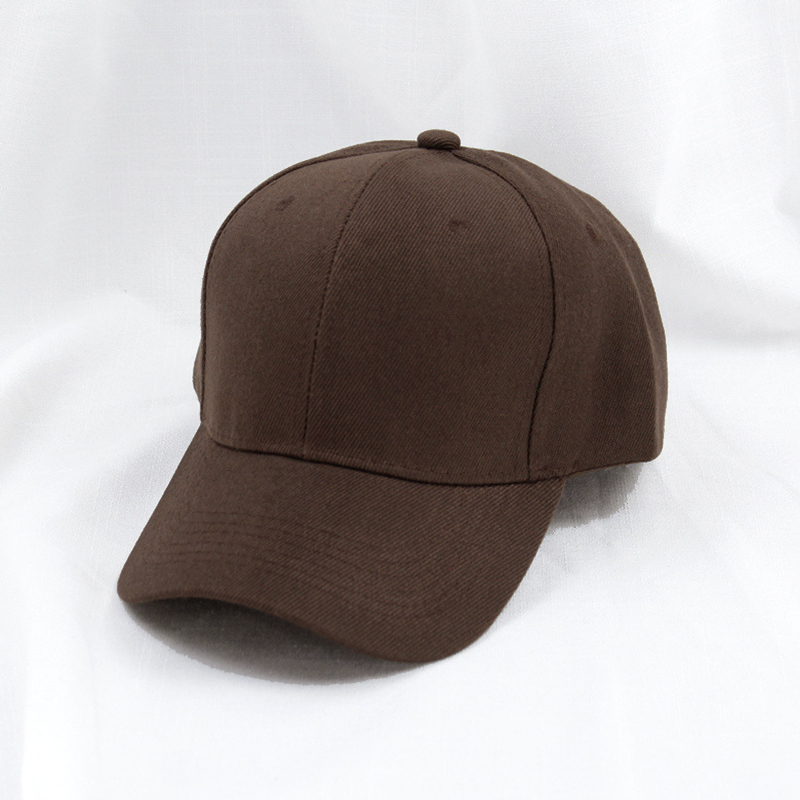 Baseball Cap For Men Women Summer Hat Solid Color Velcro Adjustable Unisex Spring Shade Hip Hop Men Baseball Cap Black White: Ivory