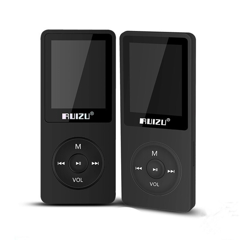 Original RUIZU X02 MP3 Player With 1.8 Inch Screen Can Play 80 hours With FM,E-Book,Clock,Voice Recorder