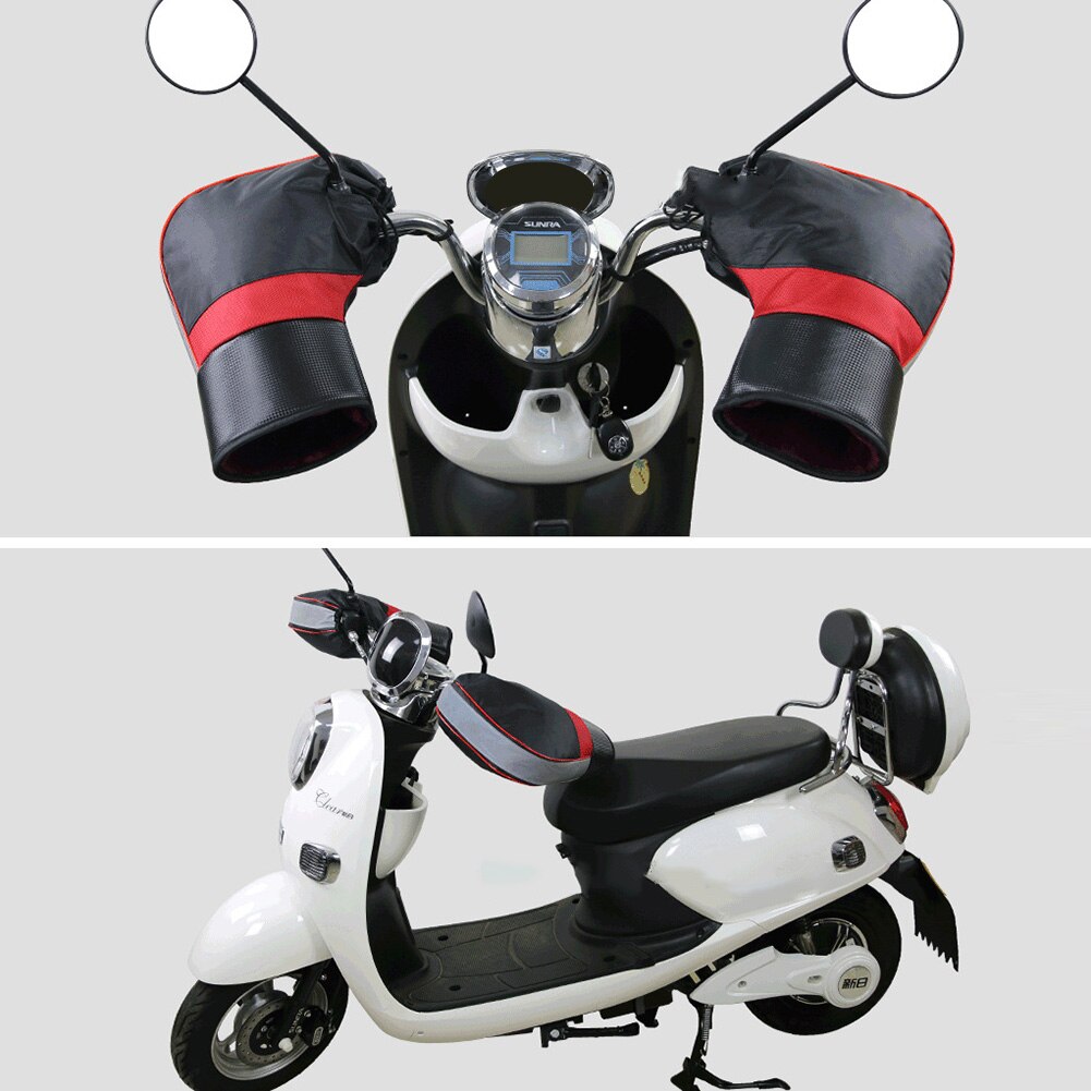Manguitos térmicos de invierno para manillar de motocicleta, guantes universales para motocicletas, accesorios para motos