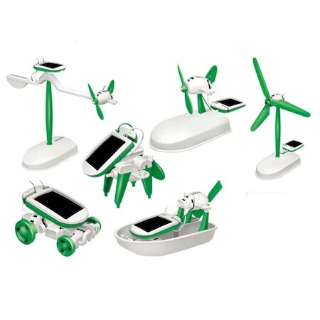 Solar Robot Inventor Kit-6 In 1