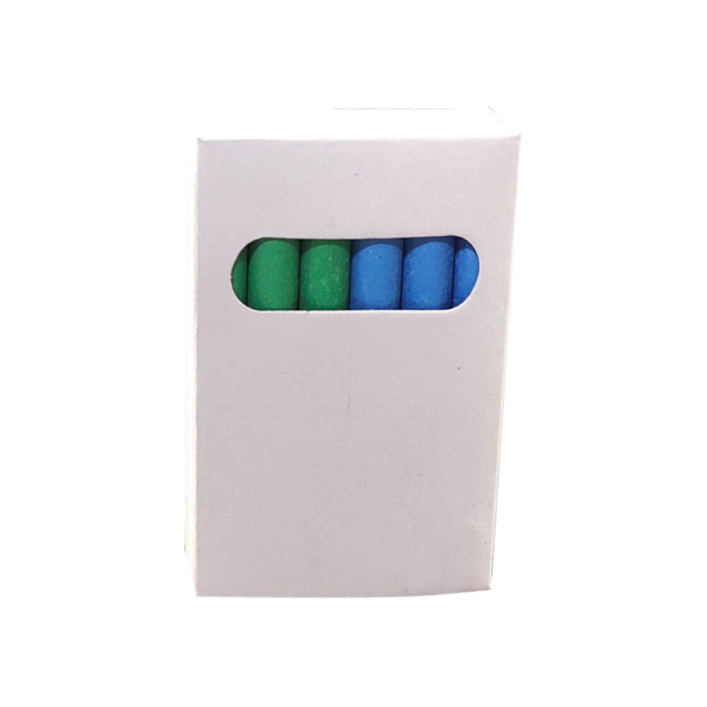 Pastel 12 Sticks Water-soluble Dustless Chalkboard Chalk Crayons School Office Supplies Teacher Student Supplies: Multicolor