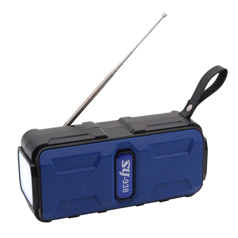 Emergency Solar Radio SOS Power Bank USB Multifunctional Radio Bluetooth 5.1 Portable Outdoor Speaker