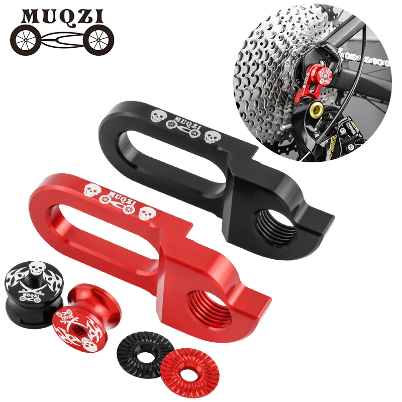 MUQZI cadre de vélo dérailleur arrière cintre Extension queue crochet cintre 99% universel adaptateur d'extension vtt pièces de vélo de route
