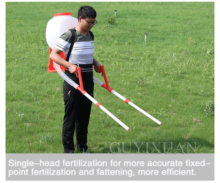 GUYX manual multi-functional fertilizer / sugar cane fertilizer spreader /fertilizer spreader /planter / agricultural equipment