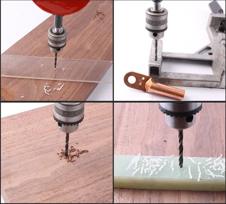 1/4 Zoll tragbare Handkurbel Hand bohrer für Holz Kunststoff Doppel getriebe w 2 Ritzel 667a