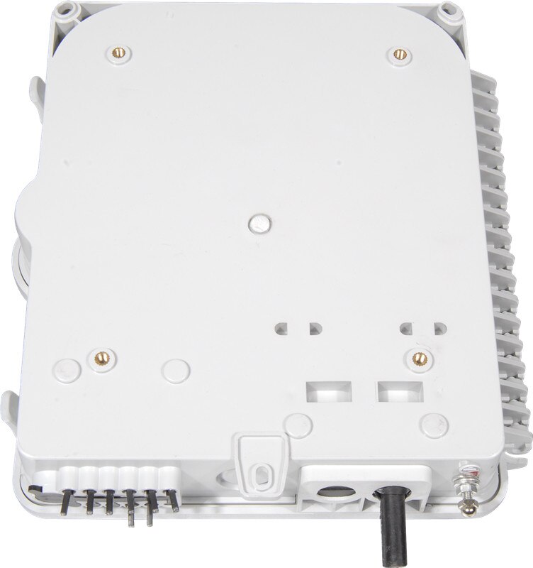 FTTH 12 cores fiber Termination Box 12 port 12 channel Splitter Box indoor outdoor fiber Splitter Box ABS Fibra Optica