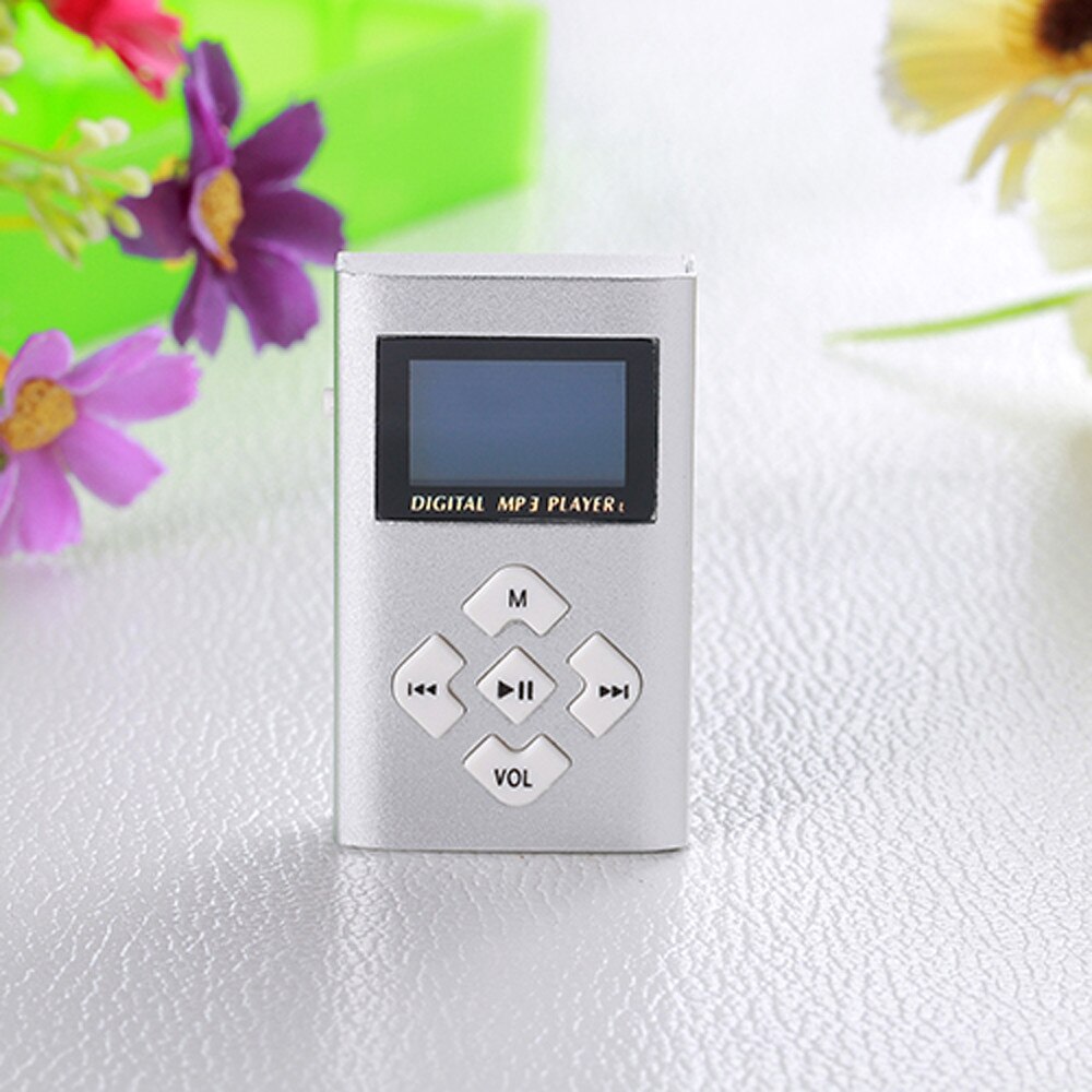 USB Mini MP3 Player LCD Screen Support 8GB Micro SD TF Card Mini Mp3 Player Music Sports Walkman Support