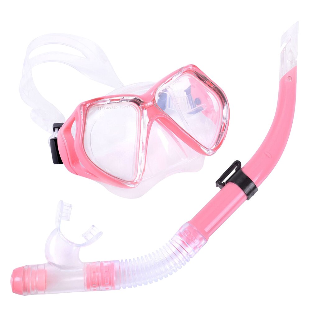 Snorkel Swimming Mask Diving Anti-Fog Scuba Set Adult Underwater Goggles Glasses Swimming Pool Equipment: C