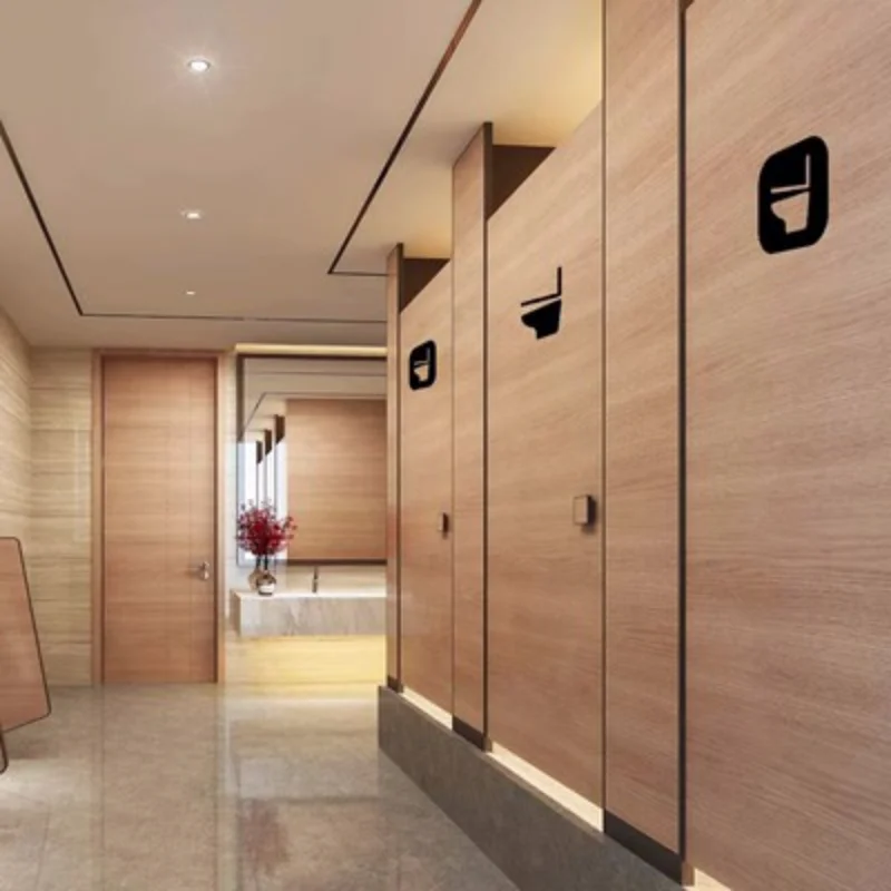 Sinais de banheiro oco agachamento lembrete sinalização placa de porta lembretes quentes placa indicadora banheiro wc parede porta adesivo