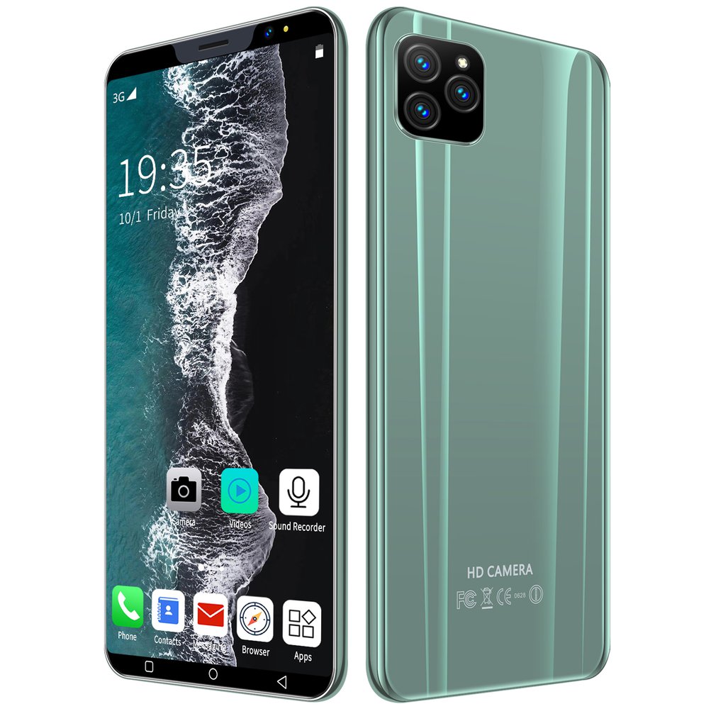 5.0 pollici grande schermo Android Smartphone Dual Card Dual Standby telefono Wifi GPS 512Mb 4Gb Smartphone Android EU/US/AU/UK: green / Australia standard