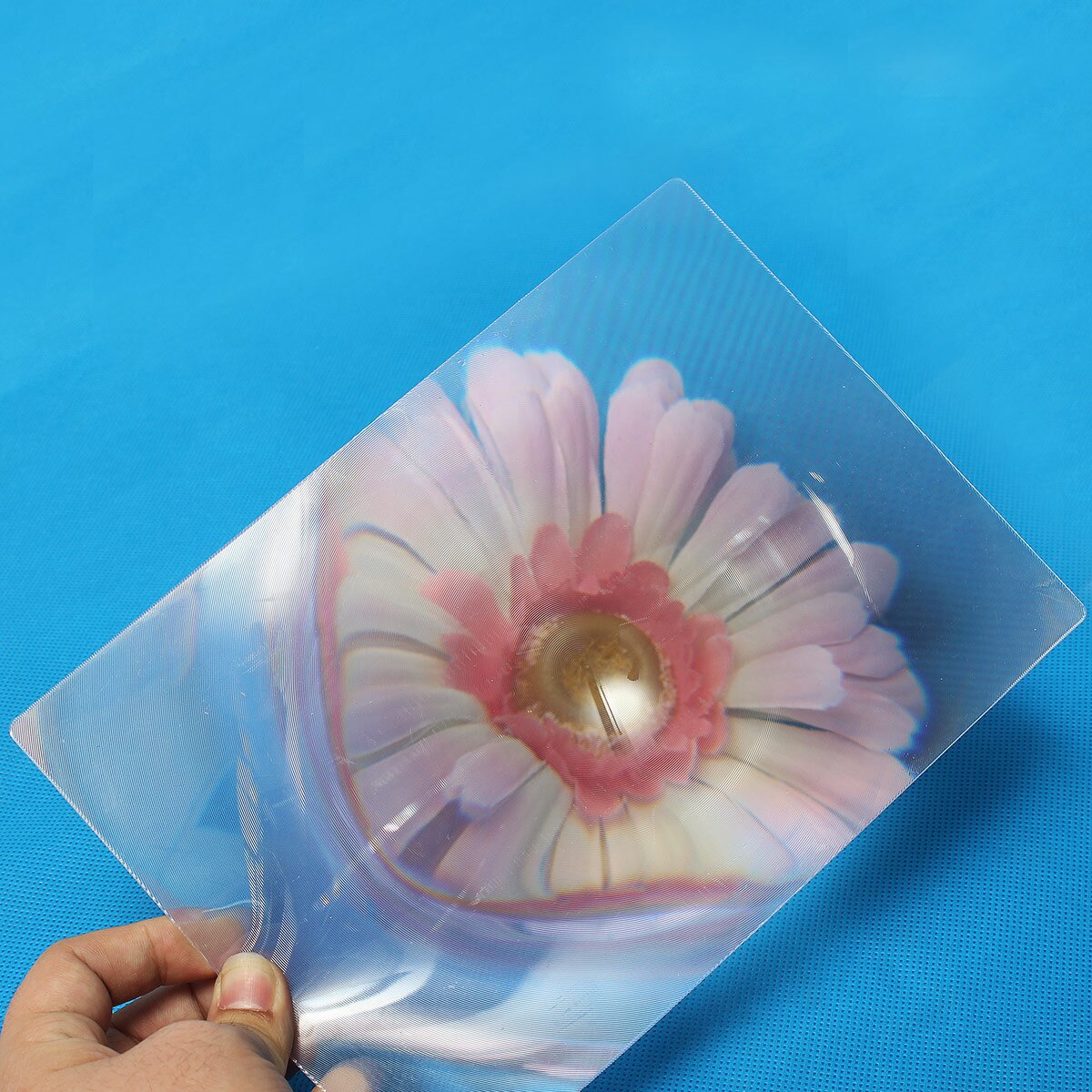 Full Page Magnifying Sheet Fresnel Lens 3X Magnification PVC Magnifier