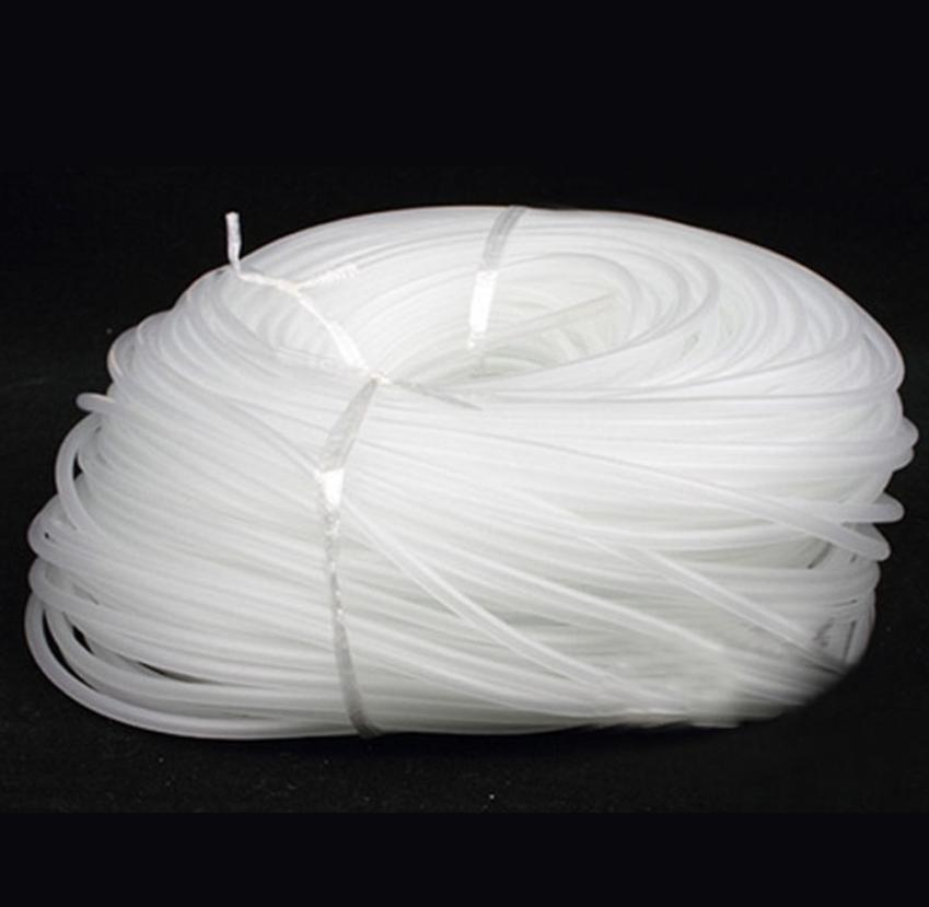 Oxygen Pump Soft Hose Fish Tank Pond Pump Hose Soft Silicone Transparent Plastic Tubing Aquarium Accessories: 1m