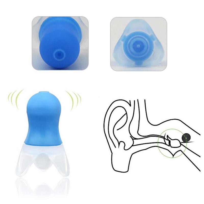 Pressure Equalization Flight Earplugs Noise Reduction Sleep Soundproof Silicone Earplugs Multfuntional Reusable Ear plugs