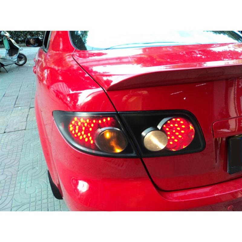 Dull Polish Self Adhesive Headlights Tail Lights Fog Lights Tint Vinyl Film 30 x 100cm (Black)