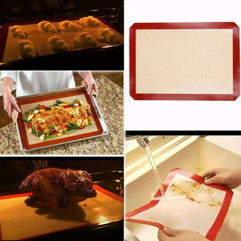 Silicone Macaron Baking Mat - For Bake Pans - Macaroon/Pastry/Cookie - Nonstick Making Grade O8B9