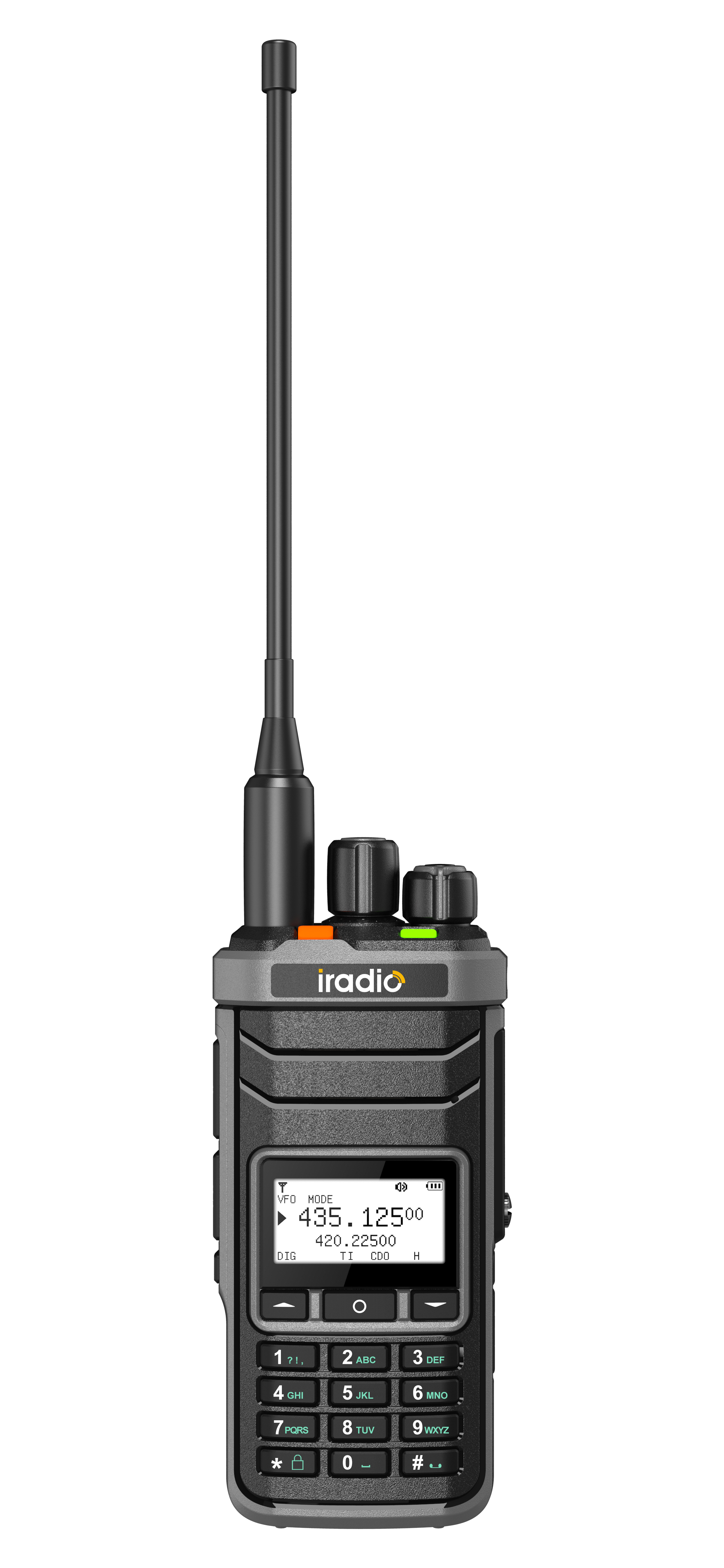 Iradio UV-88 Aviation Air Band AM FM USB CB Handheld Walkie Talkie LW MW SW SSBHF HF VHF UHF UV88: black / EU