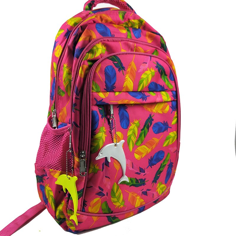 ORAFOL 600 kerze licht EN13356 Delphin reflektierende sicherheit tasche anhänger warnung schlüssel Ring gehen schule nach dem reiten nacht verwenden