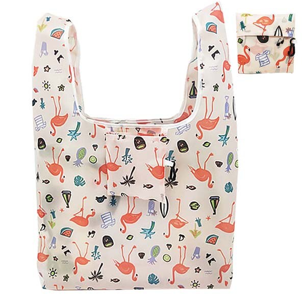 Taitettava Ostoskassi - Suuri Uudelleenkäytettävä Eko-kassi Polyesteriä - Casual Tote: Väri 13