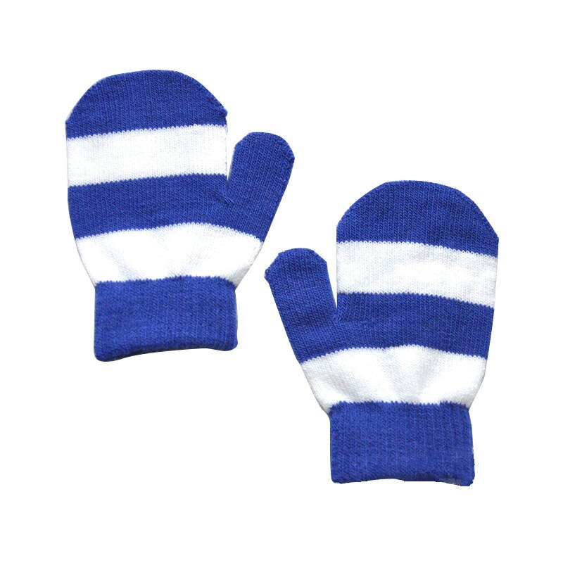Warmmom – gants en laine chauds pour enfants de 1 à 5 ans, en tricot, pour l'extérieur et l'hiver: T3