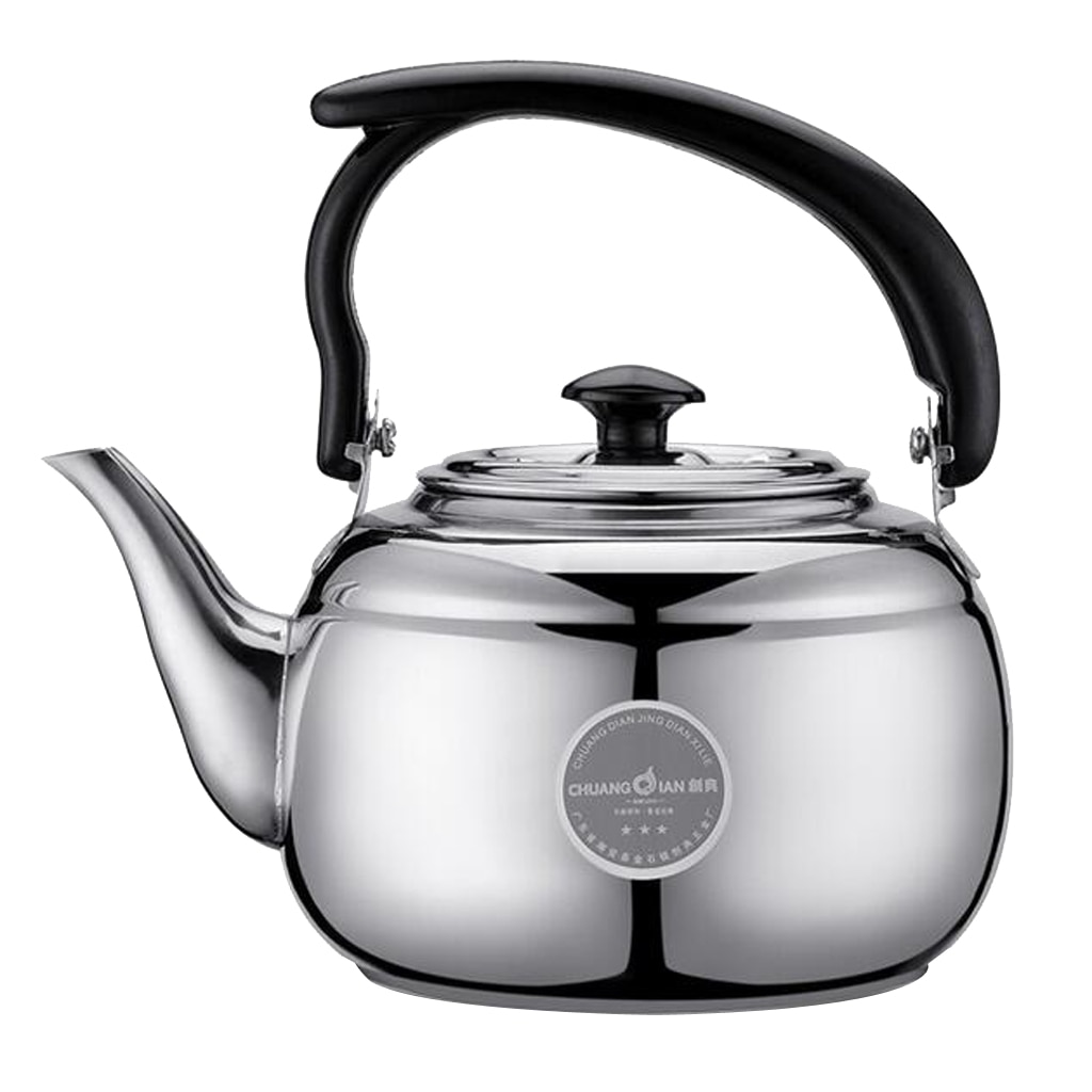 1 liter tekanna rostfritt stål kaffe te vattenkokare induktion spishäll tekanna kontor vatten snabbt kokande bäst