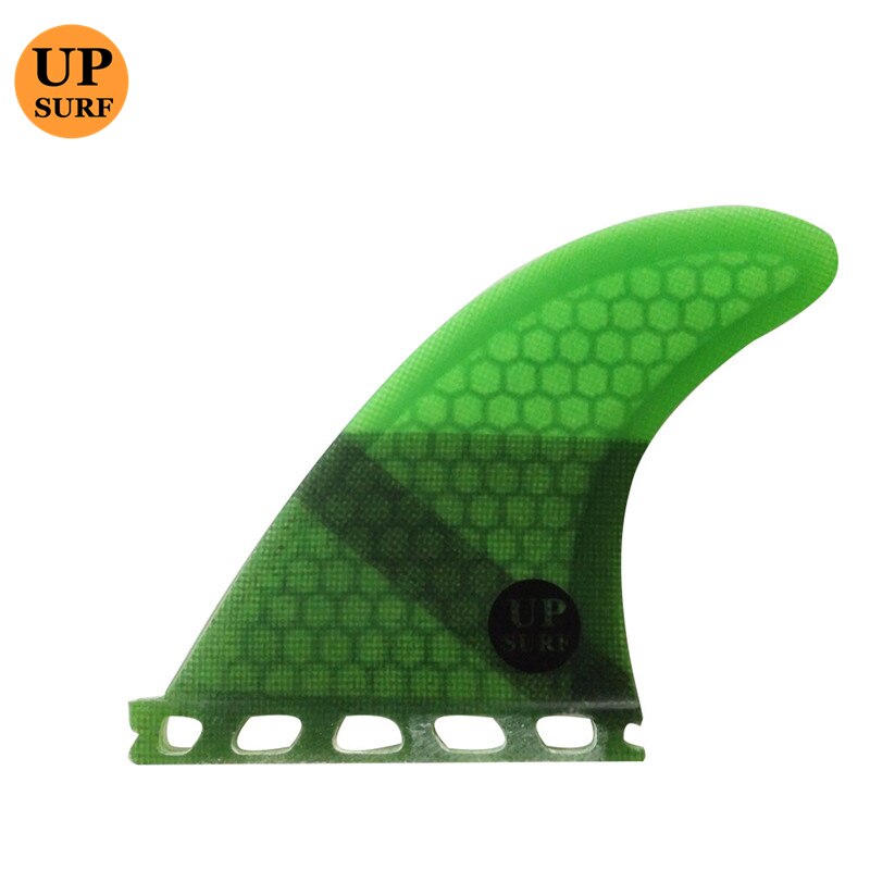 UPSURF-aleta para tabla de surf, accesorio Future a mitad de la tabla de surf M Central 1/2, Base, pestañas individuales, aletas para tabla de Sup, 1 ud.