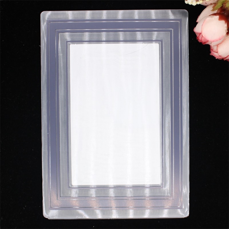 KSCRAFT Photo frame Cutting Die and Embossed Folder Set DIY Scrapbook Paper Die / Card Decoration