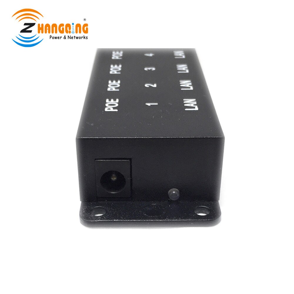 802.3af/at Passive PoE Injector 8 Port Patch Panel With 24 Voltage 120 Watts Power Supply
