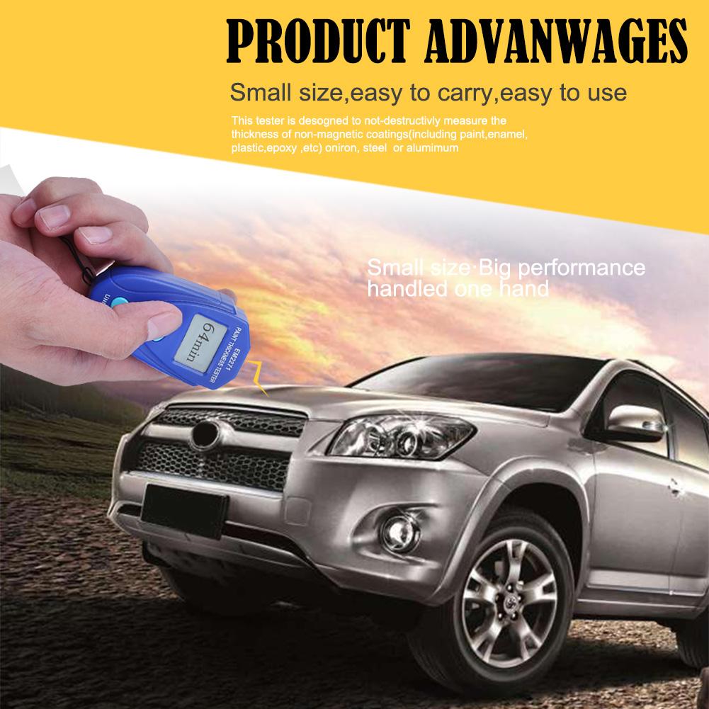 Em2271 0 ~ 2.0mm digital mini coating tykkelsesmåler bilfilm zink maling tykkelse måler maling tykkelse tester tykkelse måler