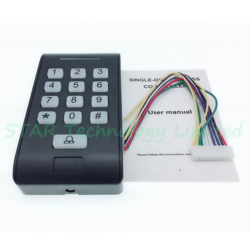Arrived 125Khz EM ID Rfid Access Control Keypad Single Door Access Control system with Wiegand 26 for door access control