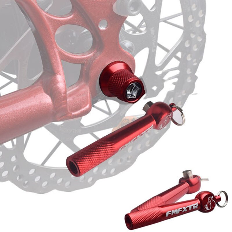 Rueda de bicicleta MTB, brochetas de liberación rápida, bloqueo de seguridad, juego de brochetas antirrobo, palanca de bloqueo, aleación de aluminio