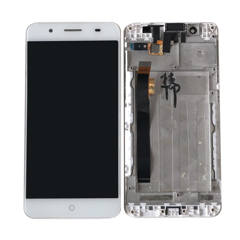 Original LCD Display for ZTE Blade A610 plus A2 plus BV0730 LCD Display Touch Screen Digitizer Replacement Assembly with Frame