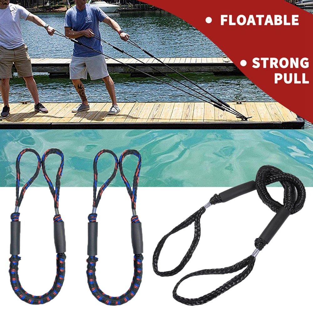 Corde di ormeggio per barche in corda da 4 piedi barche elastiche elasticizzate accessori per Kayak linea di pontile elastica di alta qualità diametro Dockline 16mm