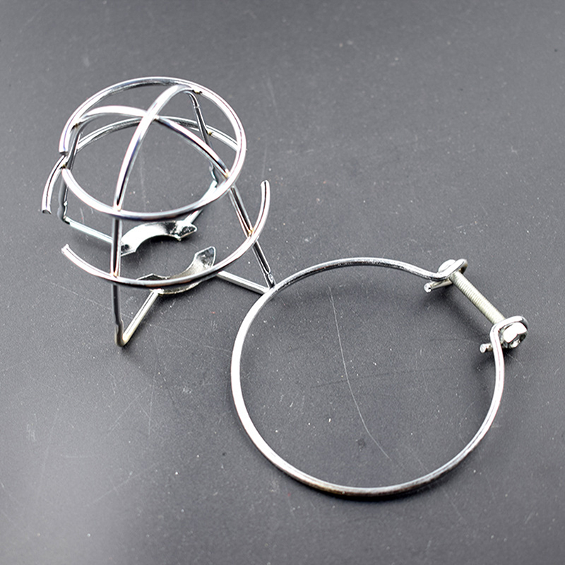 Universal Fire Sprinkler Head Guard Embedded Heavy Duty Chrome Plated Protective Cage Frame For Sprinkler Heads