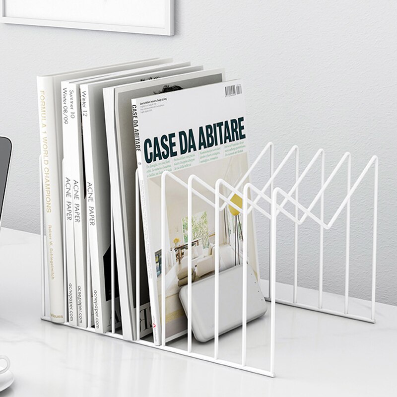 Iron Home Office Storage Supplies органайзер для косметии Metal Almacenamiento Oficina y Hogar 1 To 9 Grid Storage Box: White A 28X18X19CM