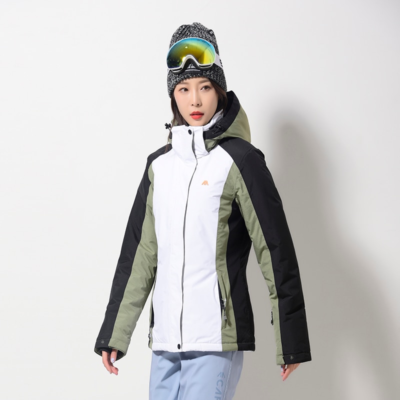 2021Tops -20 Winter Ski Suit Women's Outdoor Snowboard Jacket Waterproof Hiking Coat Softshell Jacket Terno Esqui Warm Windproof: Default Title