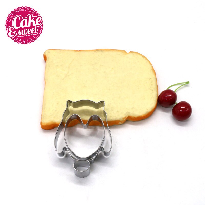 Cookie Cutters Rvs Uil Vorm Cookie Cutters Dier Biscuit Bakken Tools Fondant Gebak Decorating Gereedschap