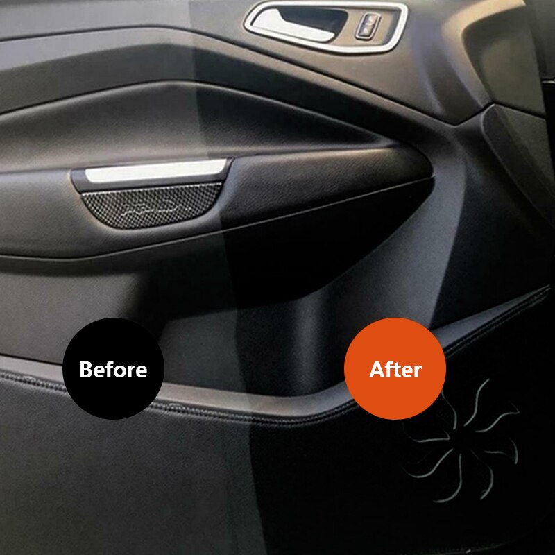 Panel de instrumentos de cera para el Interior del coche, limpiador de luz, recubrimiento de plástico renovado, 30ml