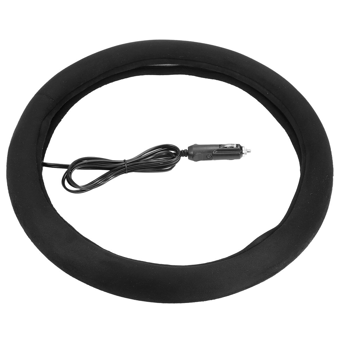 Universal 38cm Lenkung Deckt Heizung 12V Auto Lenkung-Rad Abdeckung Winter Warme Bequeme Beheizt Heizung Lenkrad abdeckung