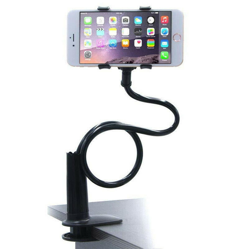 Flessibile 360 ° di Lazy Bed Desk Supporto Del Telefono e Espositori e Alzate A Collo di Cigno Supporto Del Basamento Per iPad Tablet Android