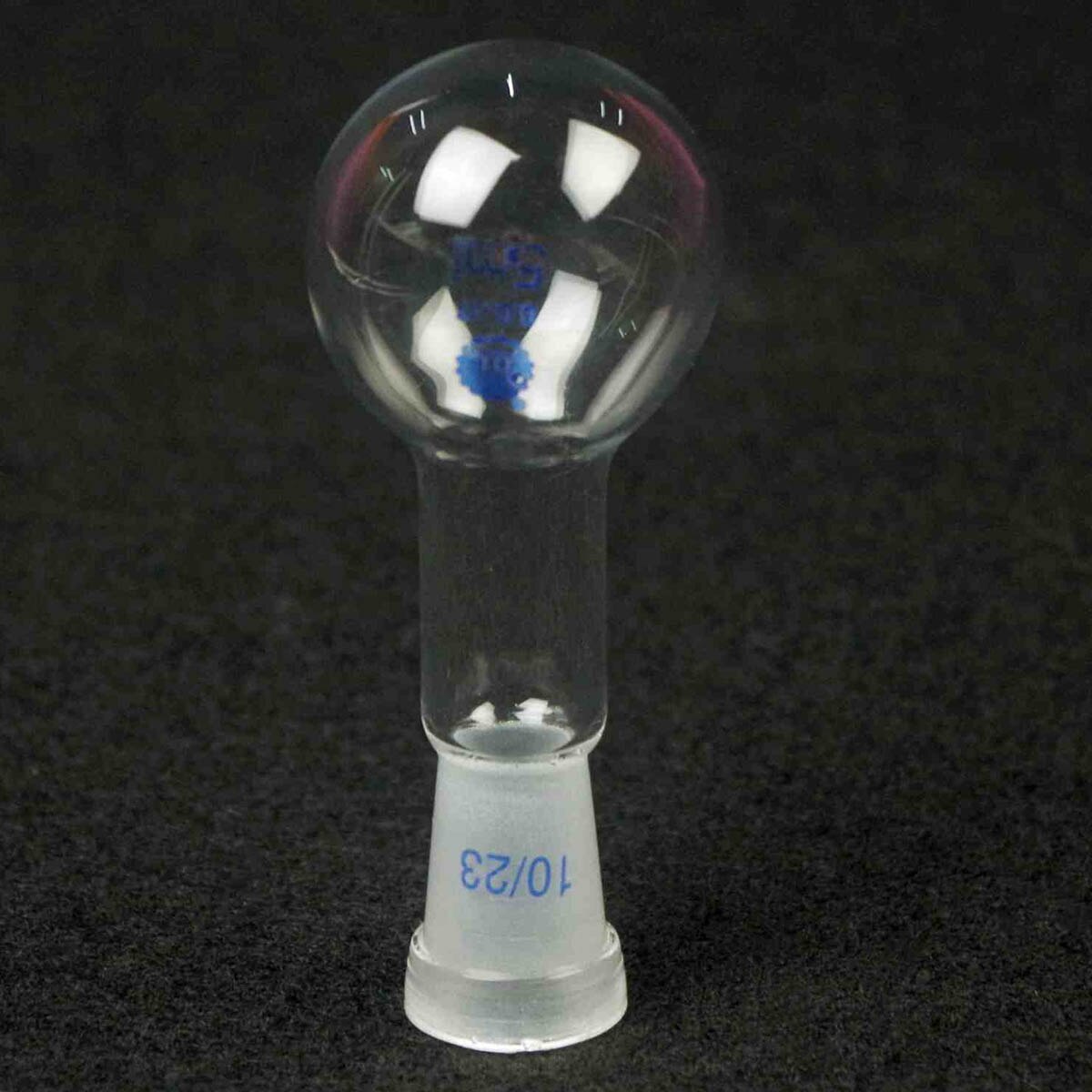 5ml Quickfit 10# Socket Lab Glass Flask Round Bottom Single Short Neck Ware