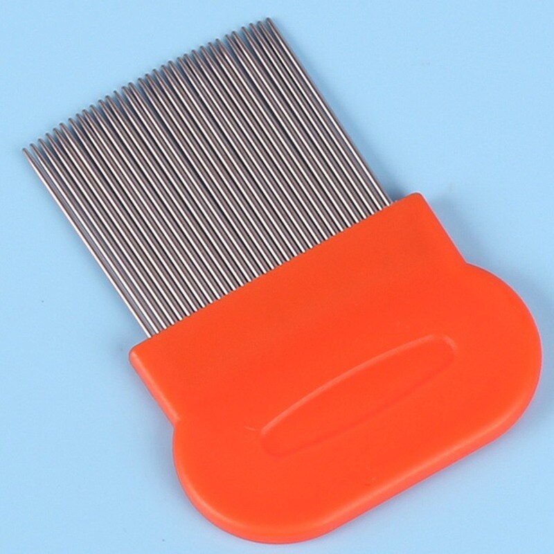 Pet Grate Combs Long Needle Shellfish Flea Stainless Steel Remove Lice Comb For Cats And Dogs Supplies Para Perro