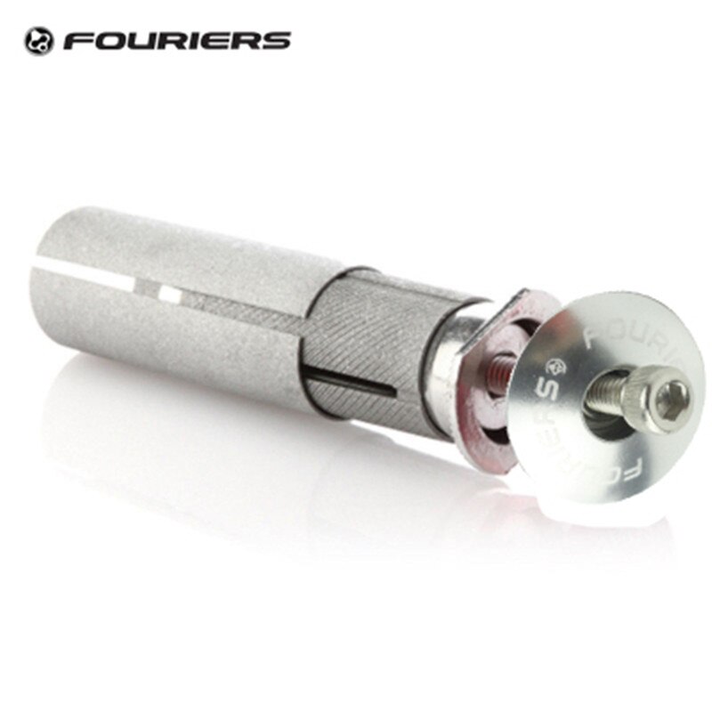 Auricular de aleación de aluminio expansor de bicicleta Fouriers, tapón expansor, tapa superior de vástago para auriculares de horquilla de carbono Steerer de 28,6mm 1 1/8"