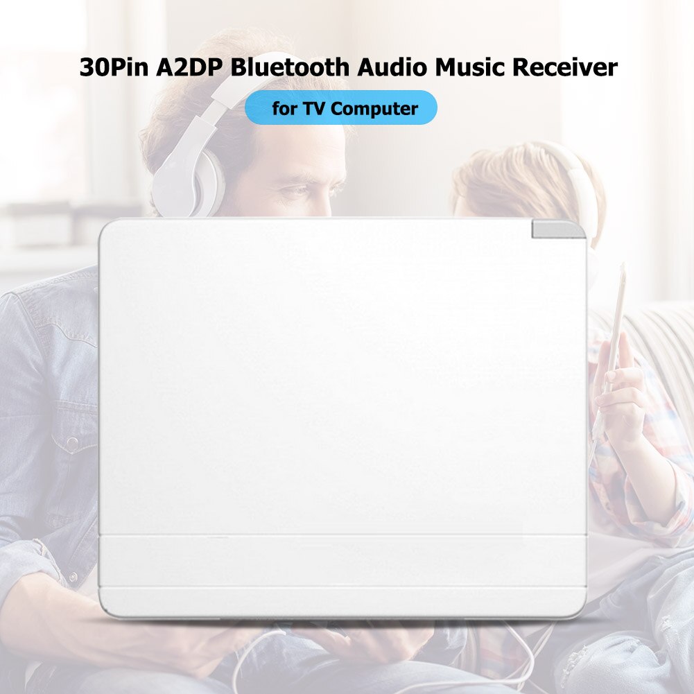 Bluetooth V2.0 A2DP Muziek Ontvanger Adapter Handig Praktische Gebruiksvriendelijk 30 Pin Dock Docking Station Speaker