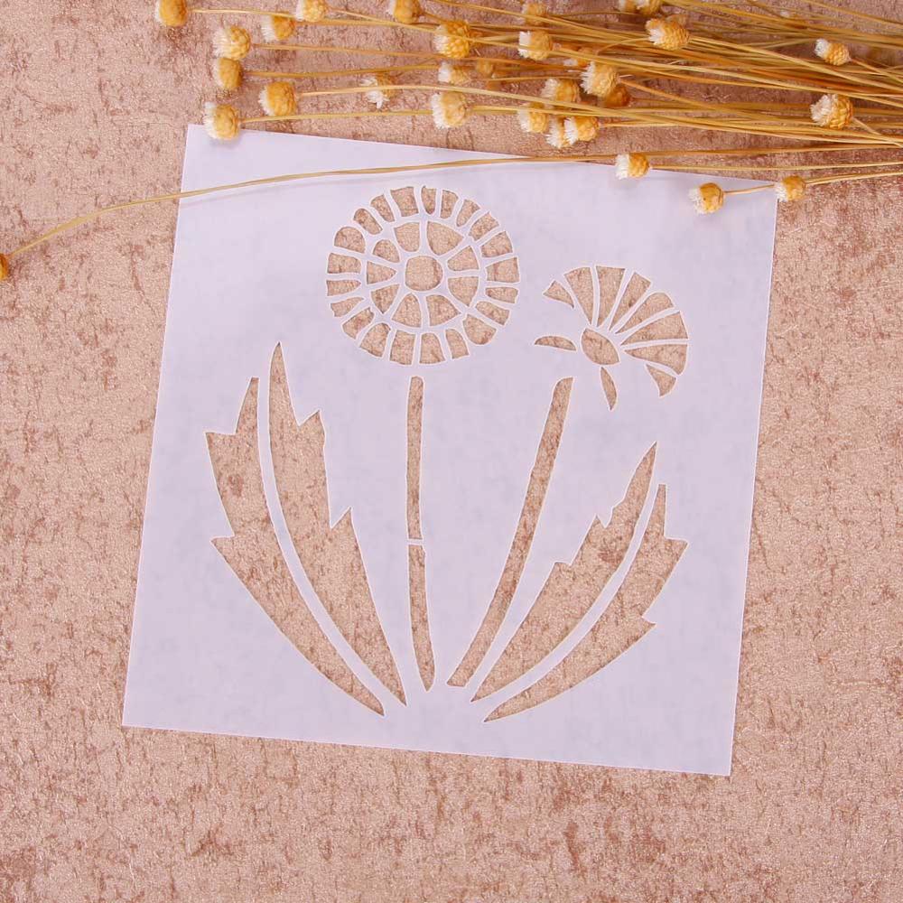 2pcs DIY Craft Painting Stencils For Scrapbooking Stamping Stamps Album Decorative Embossing Paper Cards Airbrush Template: 11