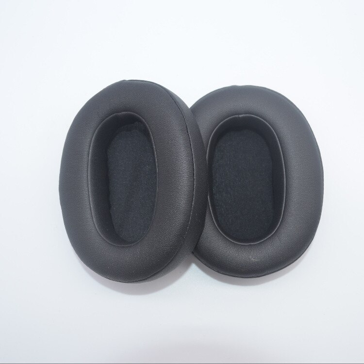Ersatz-ohrpolster-set mit kopfbügel für sony/wh -xb900n xb900n headset, inklusive schaumstoff-ohrpolsterbezug: Schwarz